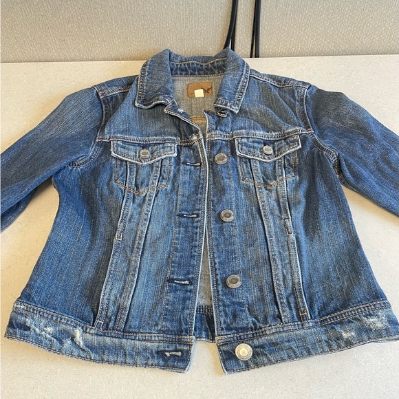 American Eagle Classic Denim Jacket - Size XS - Picture 8 of 12